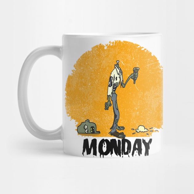 Monday Zombie (Light) by Jeffw